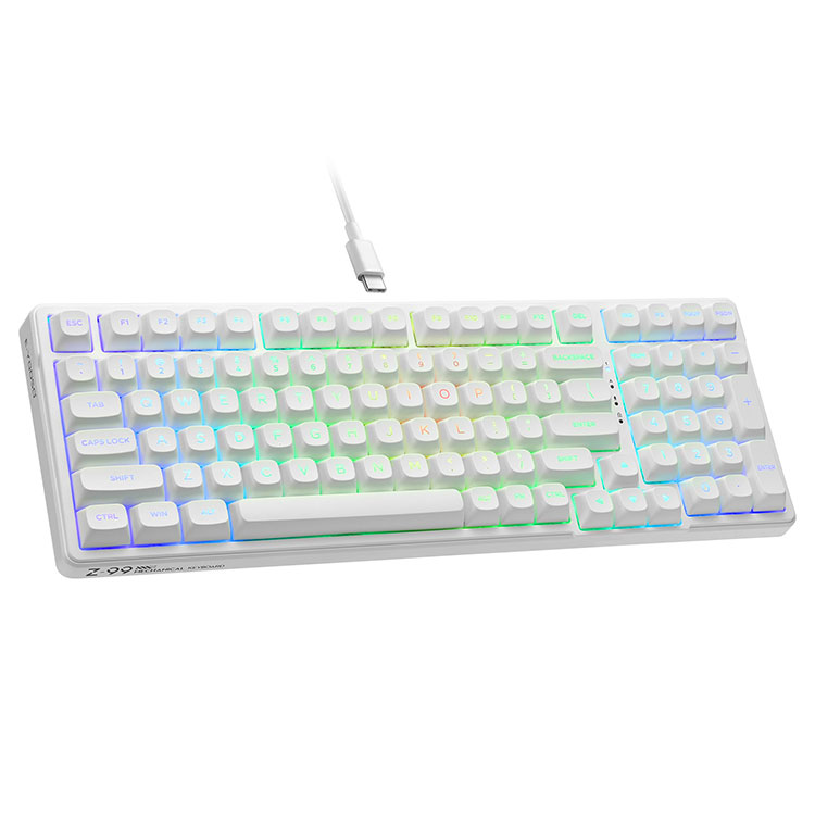 Siste trender i 99-tast mekaniske tastaturer: E-Yooso kremet mekanisk tastatur tar ledelsen