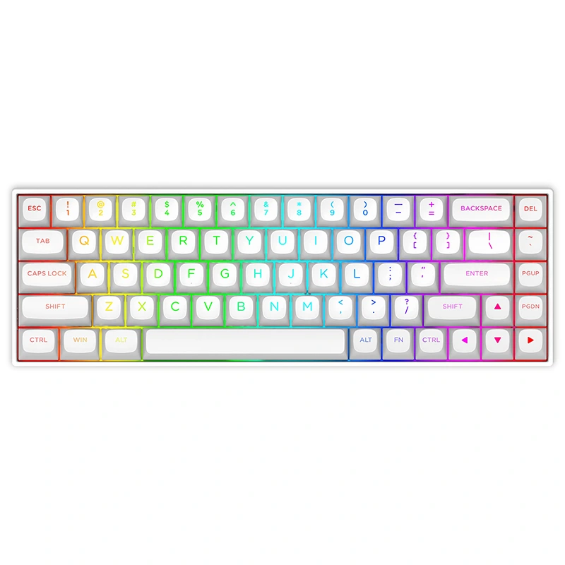 68 taster Magnetiske brytere Mekanisk tastatur