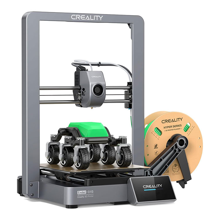 Creality Ender 3 V3 Super 3D-skriver 600 mm Intelligent selvsjekk