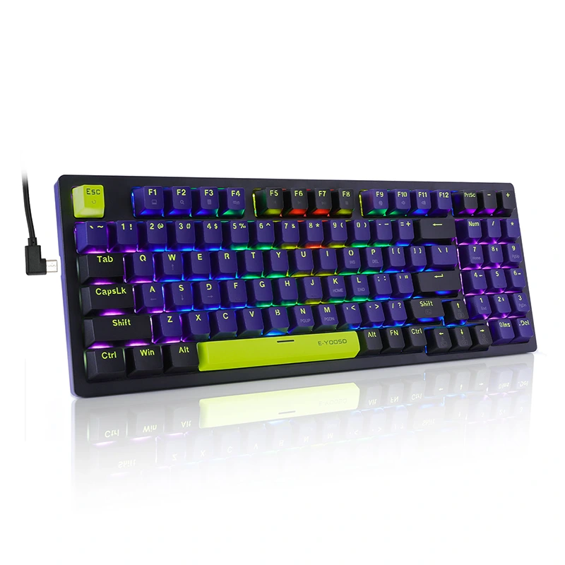 Kablet 94 Keys Rainbow Mechanical Gaming Keyboard